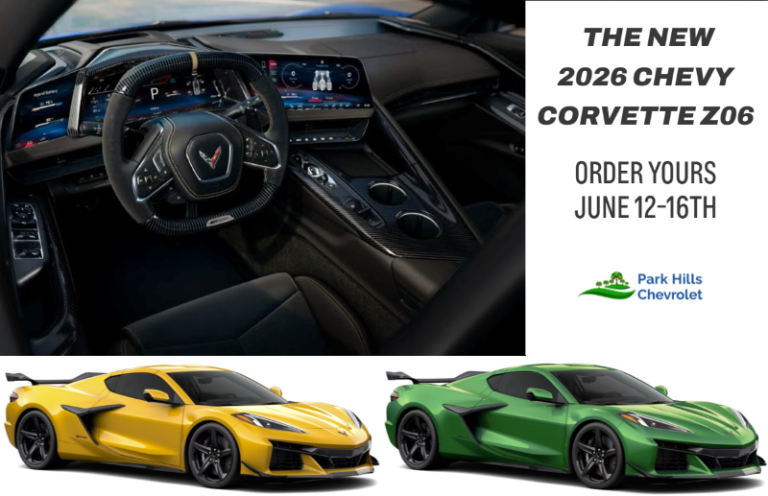 Order the 2026 Chevy Corvette Z06 at Park Hills Chevrolet: A New Era of ...