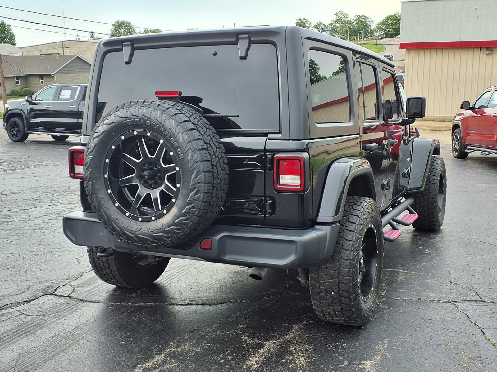 2018 Jeep Wrangler Unlimited Sahara 4x4