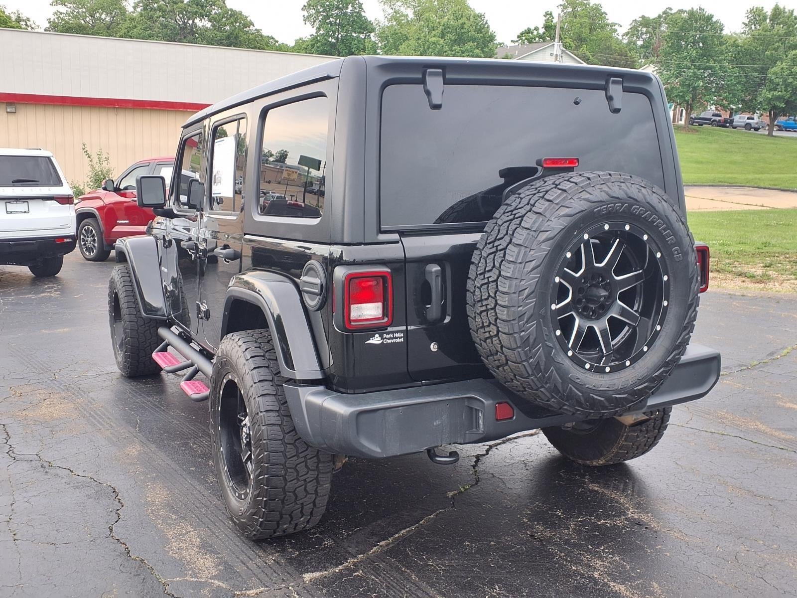 2018 Jeep Wrangler Unlimited Sahara 4x4