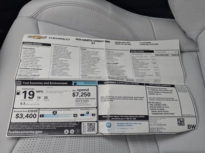 2024 Chevrolet Corvette Stingray 3LT