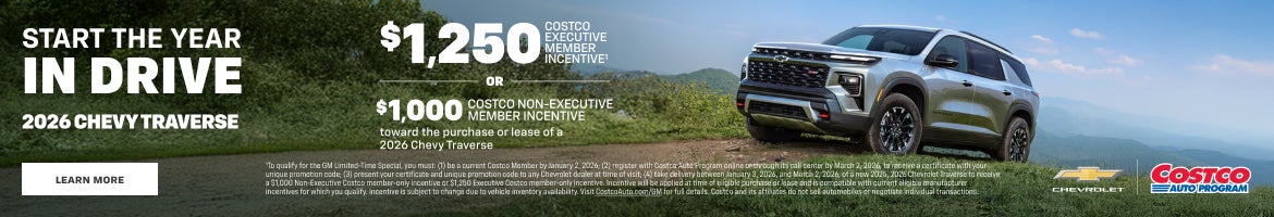 2026 Chevy Equinox EV. $5,000 Cash Allowance plus $1,250 Conquest Cash toward the purchase of a